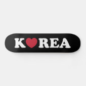Korea Love Heart Skateboard (Horizontaal)