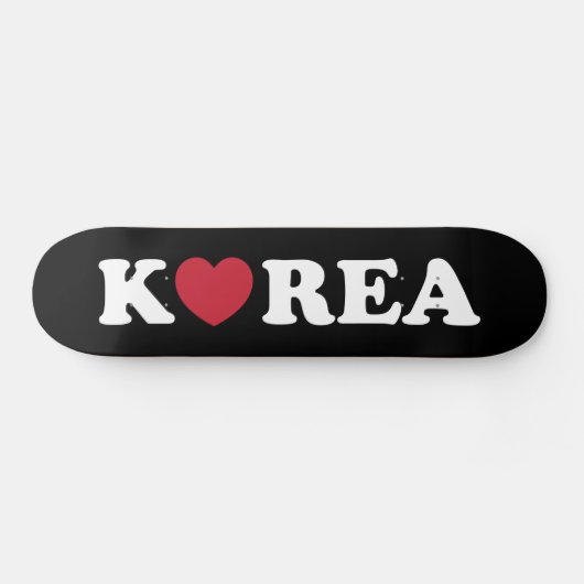 Korea Love Heart Skateboard (Horizontaal)