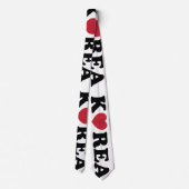 Korea Love Heart Stropdas (Achterkant)