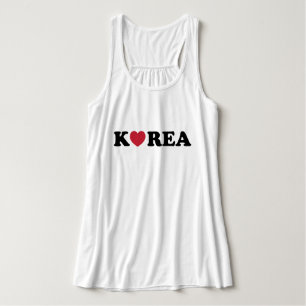 Korea Love Heart Tanktop