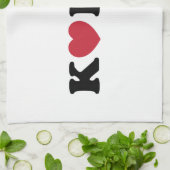 Korea Love Heart Theedoek (Gevouwen)