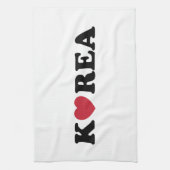 Korea Love Heart Theedoek (Verticaal)