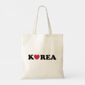 Korea Love Heart Tote Bag (Achterkant)