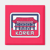 Korea Magneet (Voorkant)