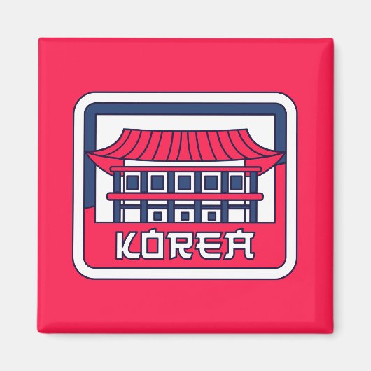 Korea Magneet (Voorkant)