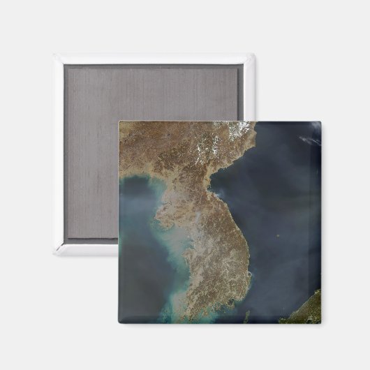 Korea Magneet (Voorkant / Achterkant)
