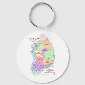 Korea Map Sleutelhanger