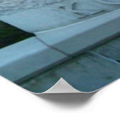 Korea Memorial at Buffalo Naval Park Poster (Hoek)