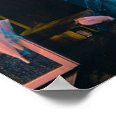 Korea neon poster (Hoek)