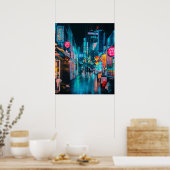 Korea neon poster (Keuken)