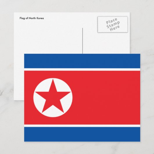 korea noord briefkaart (Voorkant / Achterkant)