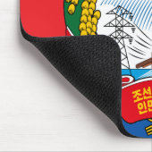 korea noord - emblem - muispad muismat (Hoek)