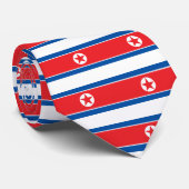 korea noord stropdas (Opgerold)
