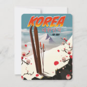Korea om te skiën (Voorkant)