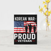 Korea-oorlogsveteraan kaart (Gele Bloem)