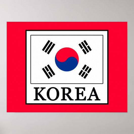 Korea Poster (Voorkant)