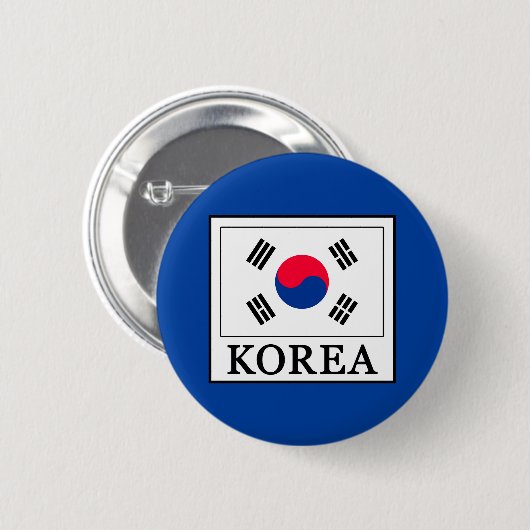 Korea Ronde Button 5,7 Cm (Voorkant /achterkant)