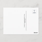 Korea Seoul Gwanghwamun briefkaart voor postoverga (Achterkant)