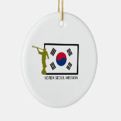KOREA SEOUL MISSIE LDS CTR KERAMISCH ORNAMENT (Rechts)