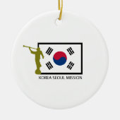 KOREA SEOUL MISSIE LDS CTR KERAMISCH ORNAMENT (Voorkant)