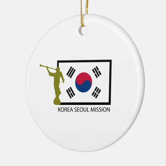 KOREA SEOUL MISSIE LDS CTR KERAMISCH ORNAMENT (Links)