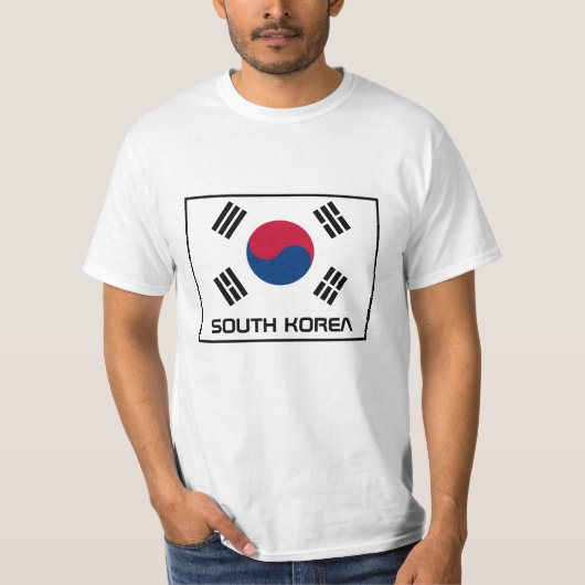 korea South T-Shirt (Voorkant)