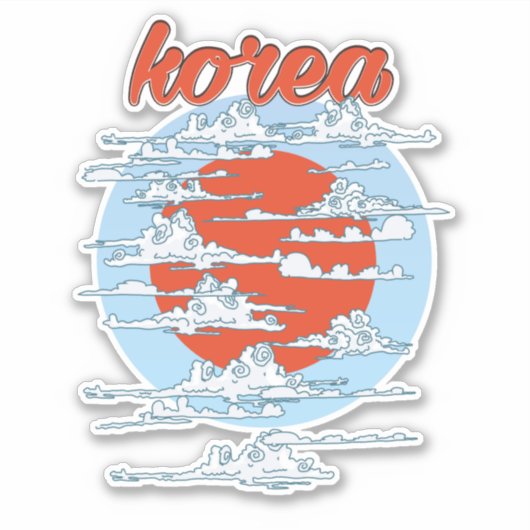 Korea Sticker (Voorkant)