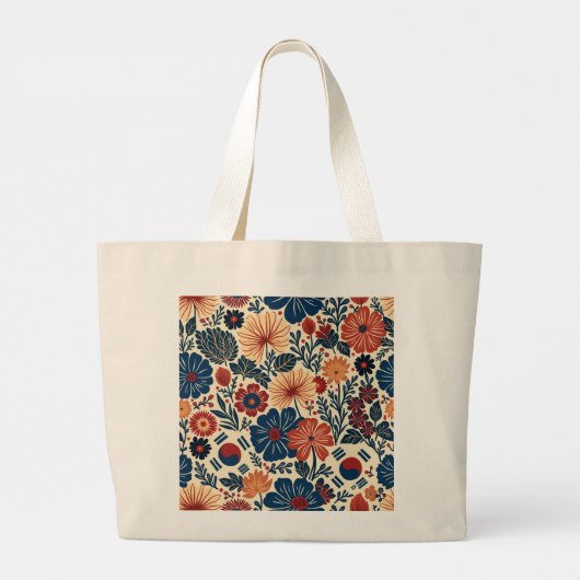 Korea Style Eco Bag Grote Tote Bag (Achterkant)