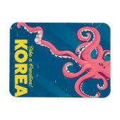 Korea Vacation poster Magneet (Horizontaal)