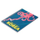 Korea Vacation poster Notitieboek (Linkerzijde)