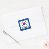 Korea Vierkante Sticker (Envelop)
