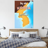 Korea vintage reisposter print (Insitu (Slaapkamer))
