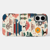 Korea Wave Design iPhone 16 Hoesje (Achterkant (horizontaal))