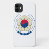 korea zuid - embleem Case-Mate iPhone case (Achterkant)