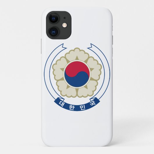 korea zuid - embleem Case-Mate iPhone case (Achterkant)
