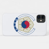 korea zuid - embleem Case-Mate iPhone case (Achterkant (horizontaal))