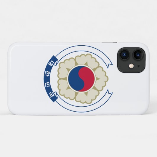 korea zuid - embleem Case-Mate iPhone case (Achterkant (horizontaal))