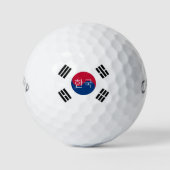 korea zuid golfballen (Voorkant)