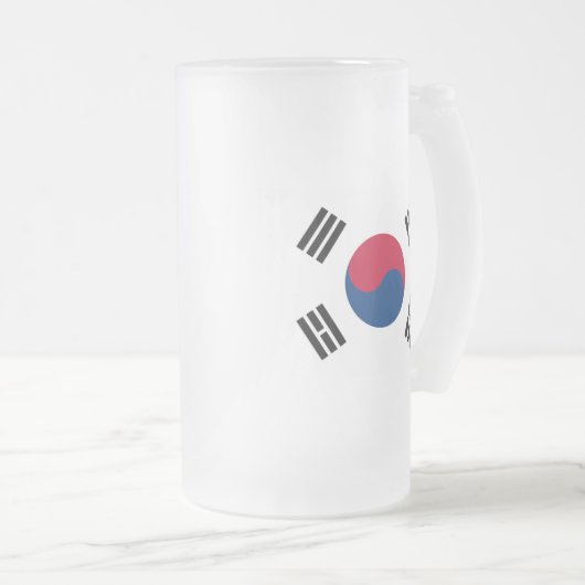 korea zuid matglas bierpul (Voorkant rechts)