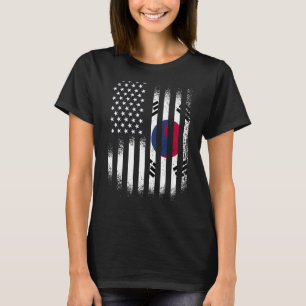 Koreaans-Amerikaanse erfgoedmaand Koreaanse patrio T-shirt
