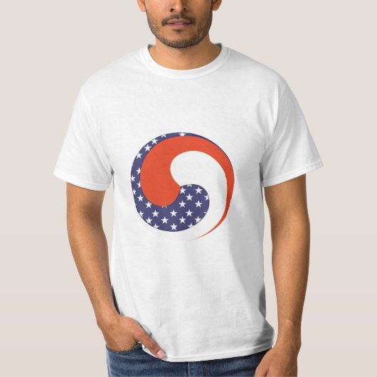 Koreaans-Amerikaanse smaakster T-shirt (Voorkant)