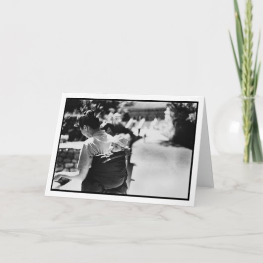 Koreaans baby kaart (Voorkant)