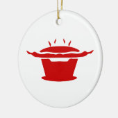 Koreaans BBQ (고기구이) bord Keramisch Ornament (Links)