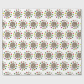 Koreaans BBQ Barbecue Roast Bulgogi Banchan Food Cadeaupapier (Vlak)