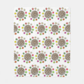 Koreaans BBQ Barbecue Roast Bulgogi Banchan Food Fleece Deken (Voorkant)