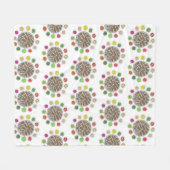 Koreaans BBQ Barbecue Roast Bulgogi Banchan Food Fleece Deken (Voorkant (Horizontaal))