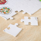 Koreaans BBQ Barbecue Roast Bulgogi Banchan Food Legpuzzel (Zijkant)