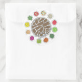 Koreaans BBQ Barbecue Roast Bulgogi Banchan Food Ronde Sticker (Tas)