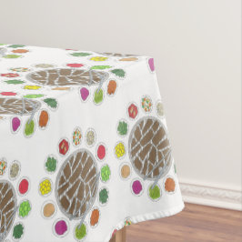 Koreaans BBQ Barbecue Roast Bulgogi Banchan Food Tafelkleed