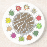 Koreaans BBQ Barbecue Roast Bulgogi Banchan Food